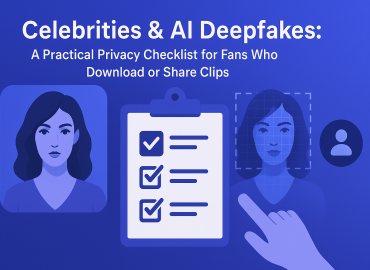 Celebrities & AI Deepfakes: A Practical Privacy Checklist for Fans Who Download or Share Clips - Featured image