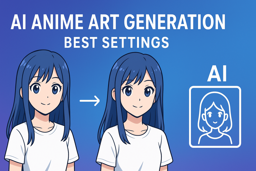 AI Anime Art Generation: Best Settings for Consistent Characters (No Style Drift) - Featured image