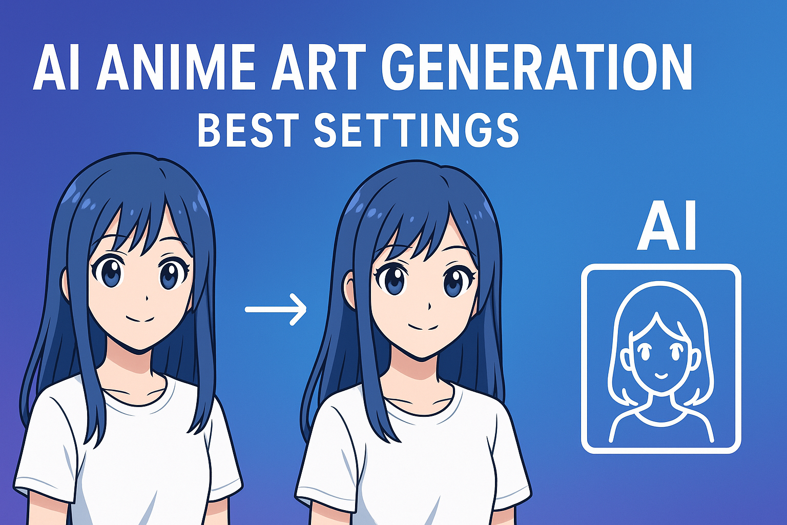 AI Anime Art Generation: Best Settings for Consistent Characters (No Style Drift) - Featured image